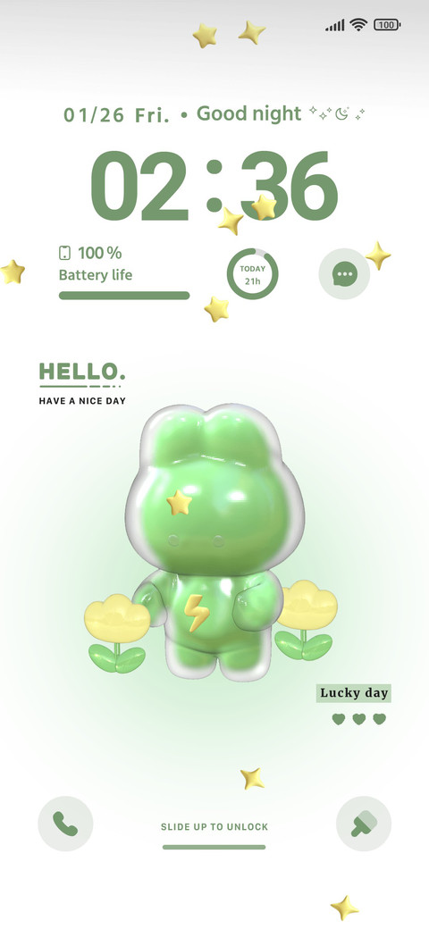 3D battery is cute preview