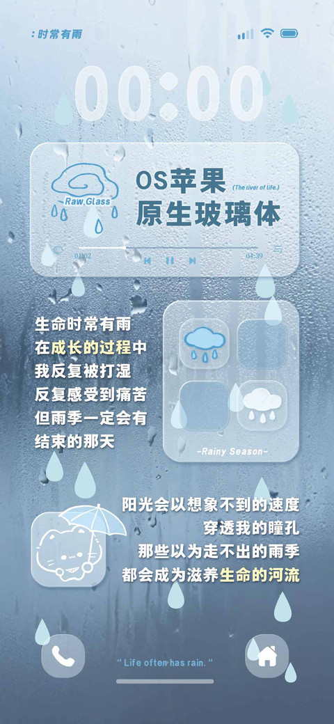 OS苹果原生玻璃体 preview