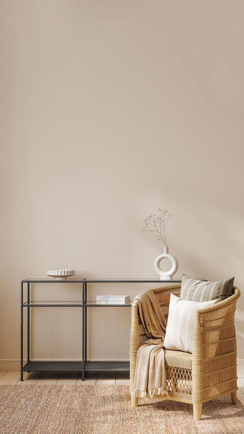 Light pastel beige room interior background preview