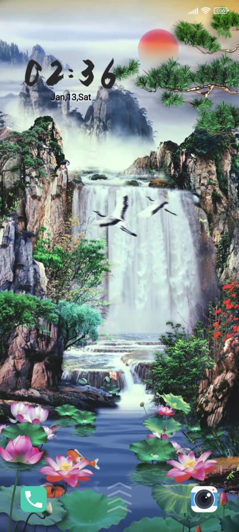 Waterfall preview