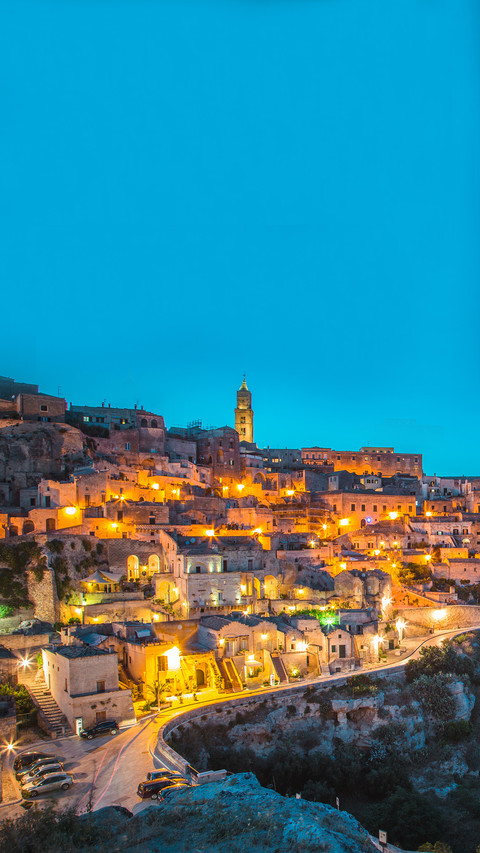 Panoramic view of the ancient town of Matera preview