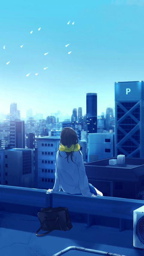 眺望天空的女孩 preview