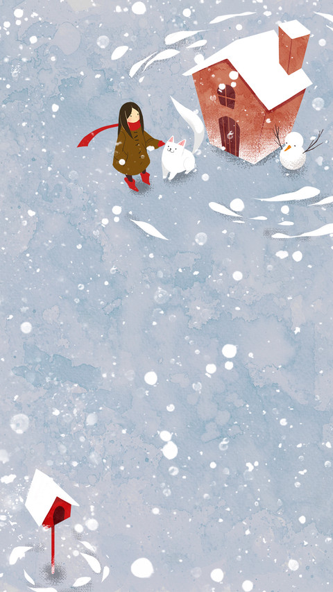 女孩与小雪人 preview