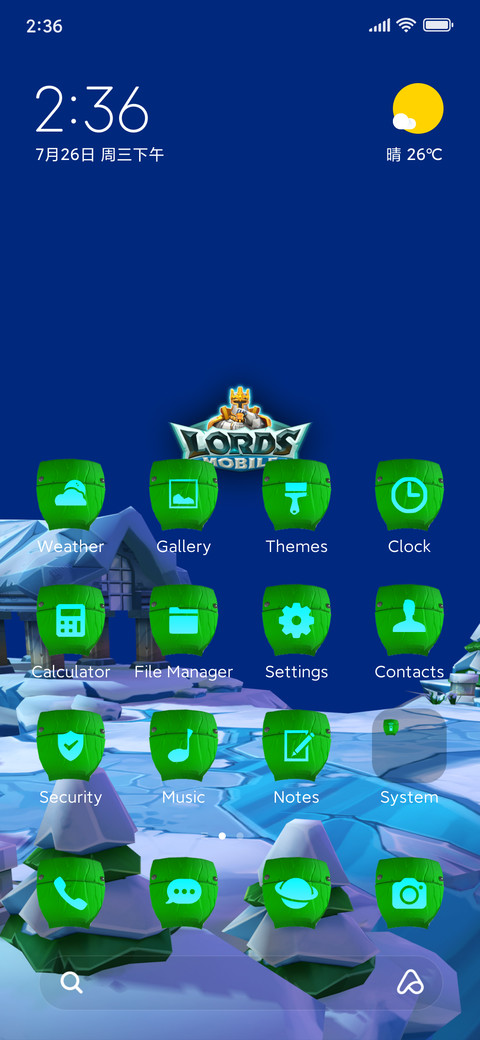 Lord Mobile action preview