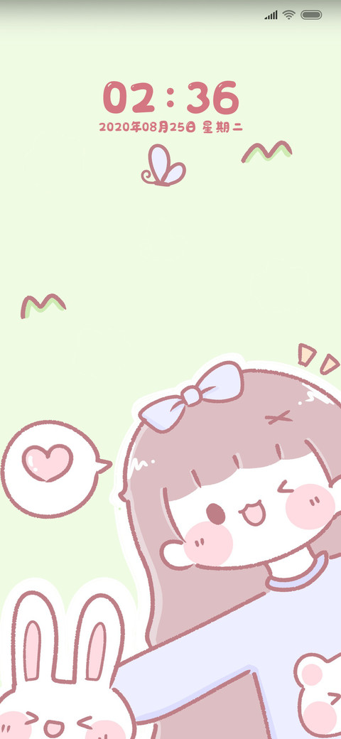 可爱兔兔女孩 preview