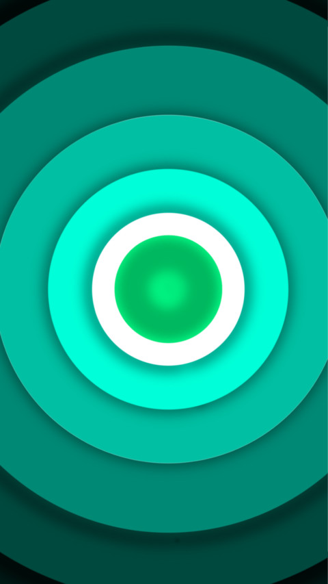 Cyan circles preview