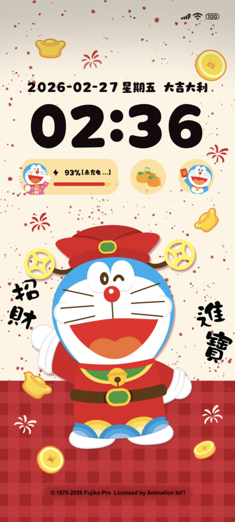 哆啦A梦福气满满 preview