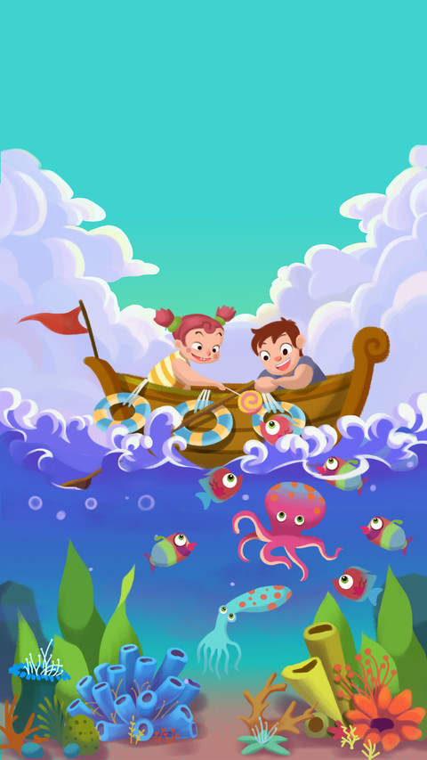 Children's Day illustration preview
