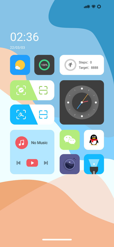 Blue OS preview