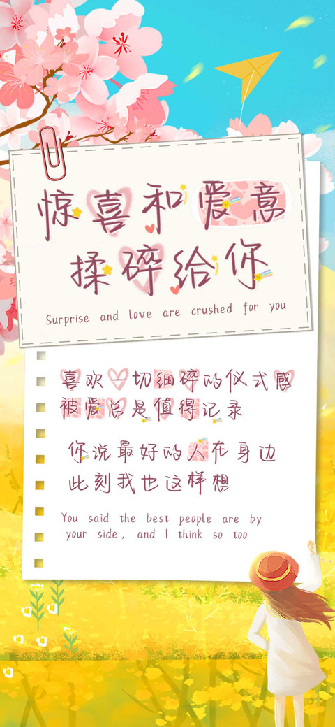 惊喜和爱意揉碎给你 preview