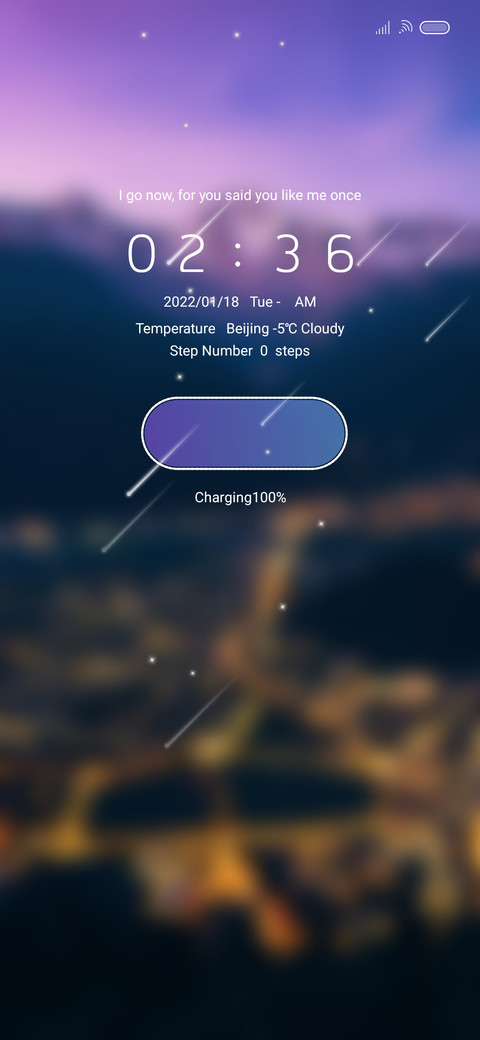 Night view preview