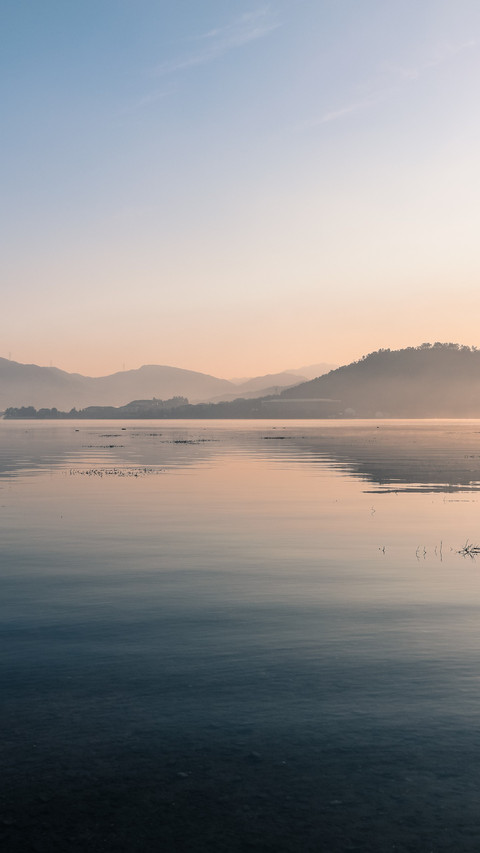 The dawn is just breaking on siming lake preview