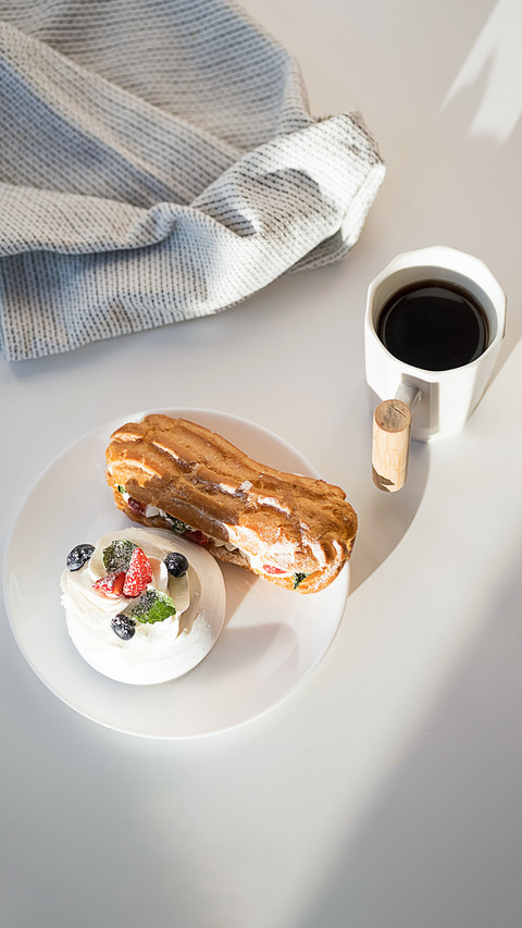 Sweet desserts with strawberry preview