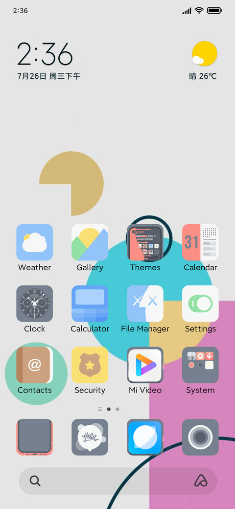Droid pastel M14 preview