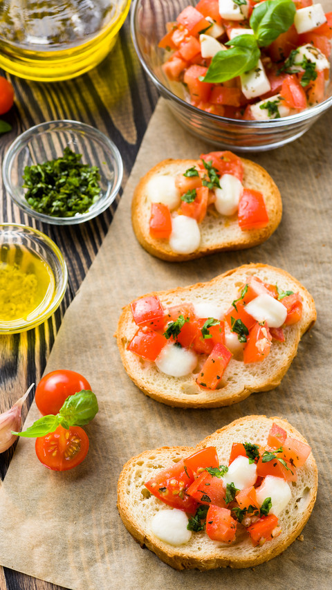 Salty open sandwich breakfast preview