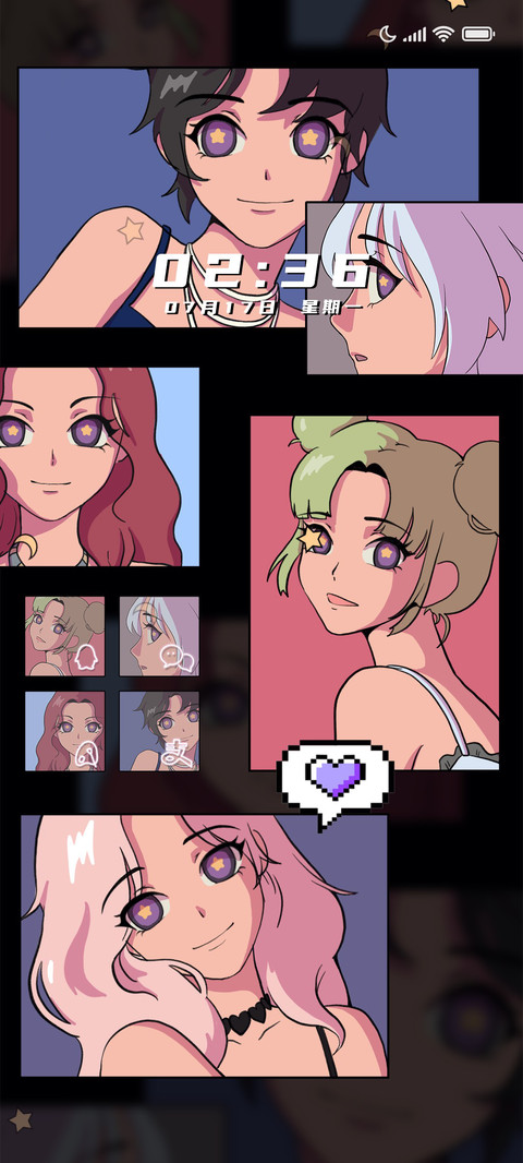 心动选择 复古漫画 preview