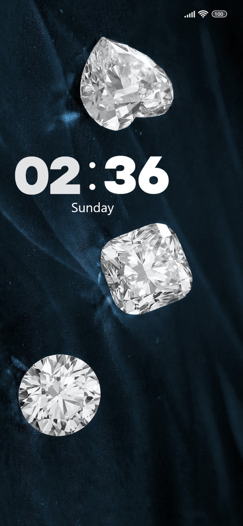 Diamond heart preview