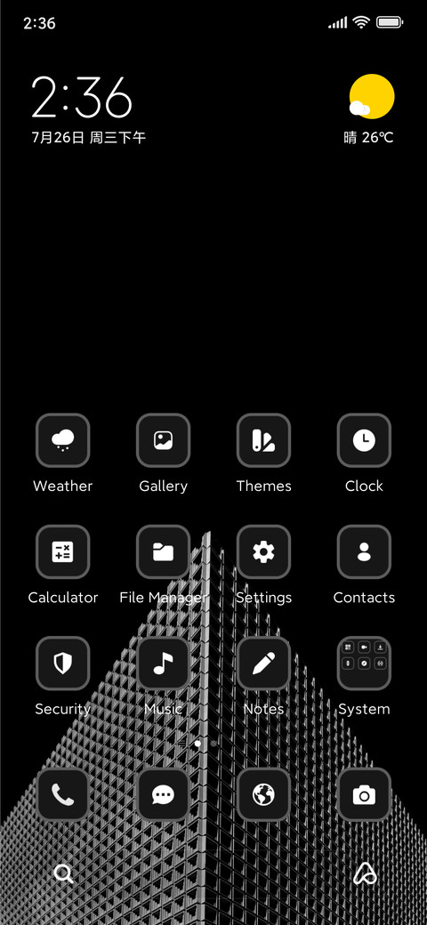 Dark preview