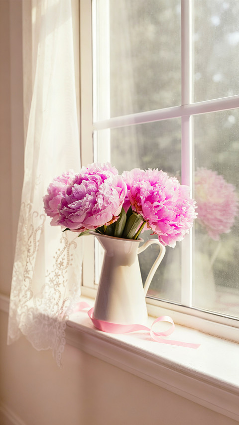 The color magic of a florist preview