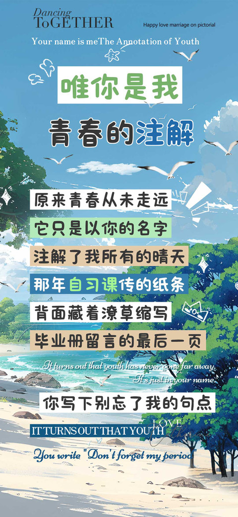 唯你是我青春的注解 preview