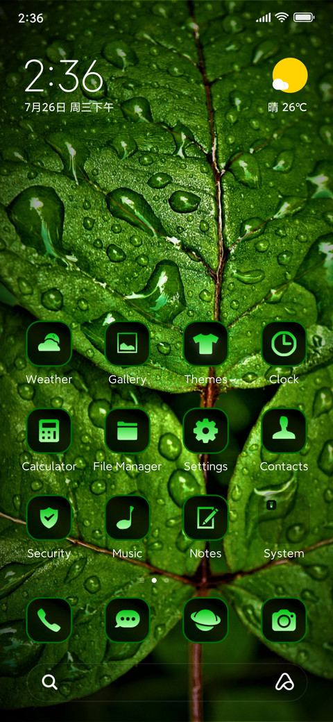 leaves wet preview