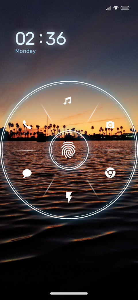 Beach_Night miui theme