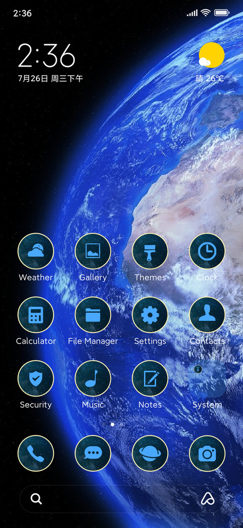 earth blue preview