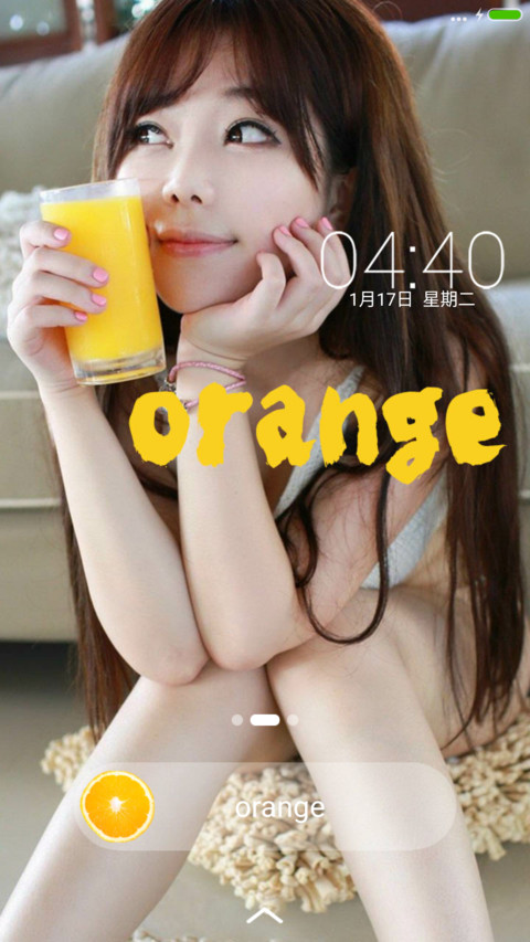 orange preview
