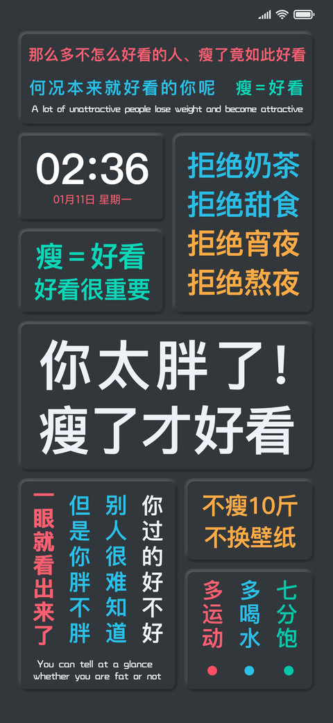 自律减肥 拟态黑 preview