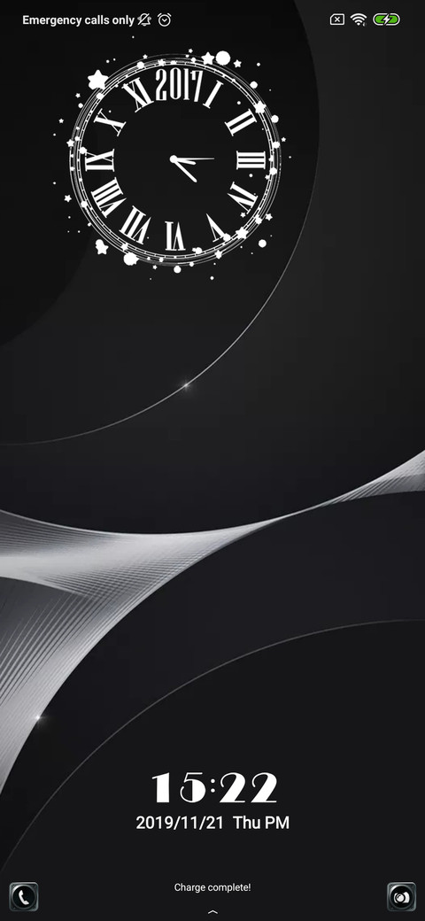 Black and white preview