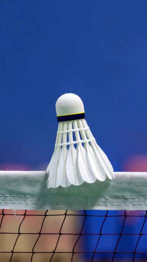 Workers crowded badminton courts preview