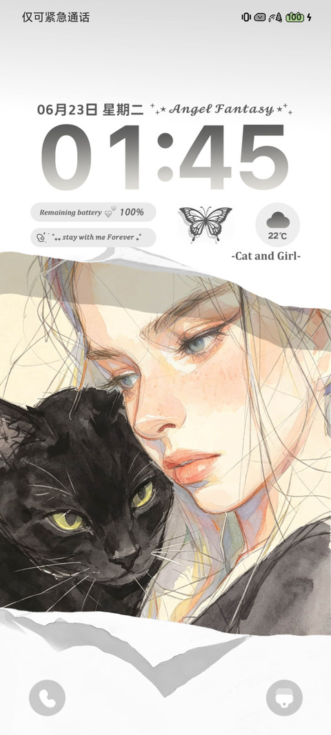 光栅猫咪与少女 preview