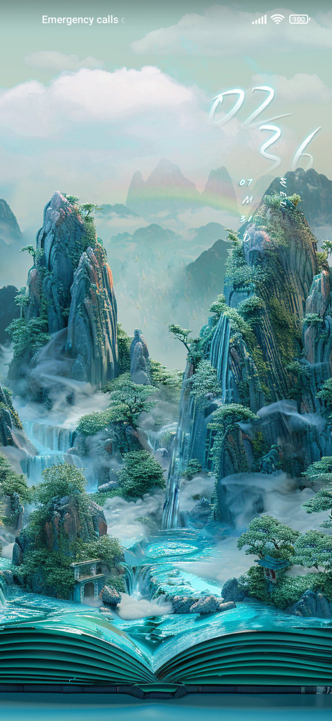 Landscape in Book preview