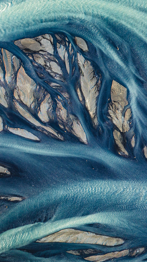 Braided glacial rivers preview
