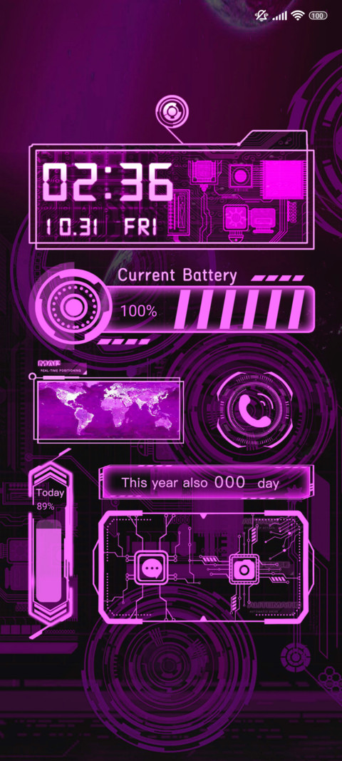 Neon Tech Glow preview