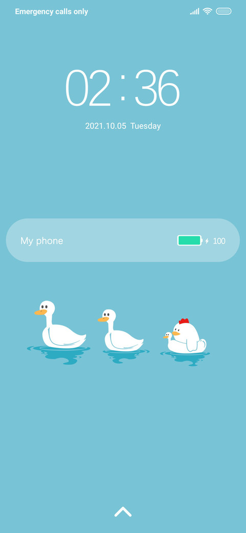Swimming chicken preview