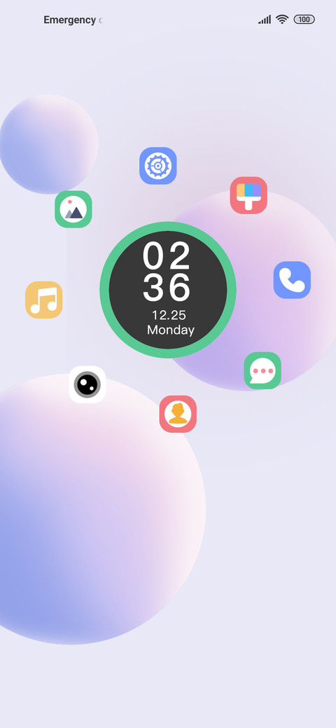 Blue purple sphere preview