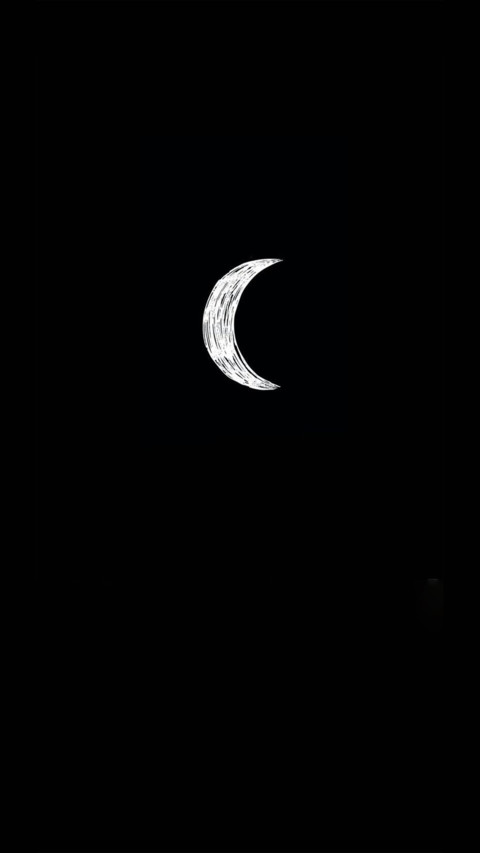Black minimalist wallpaper preview