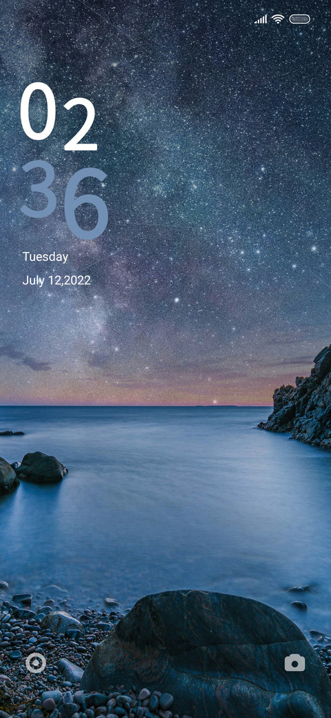 night sky preview