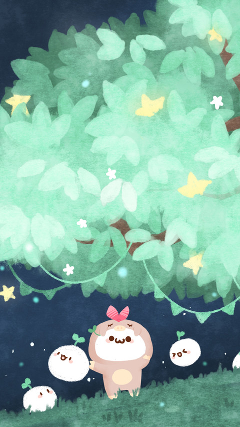 Q弹长草颜团子-锐景创意 preview