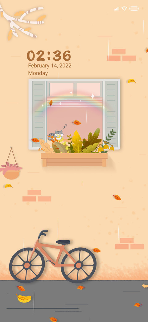 An autumn rain preview