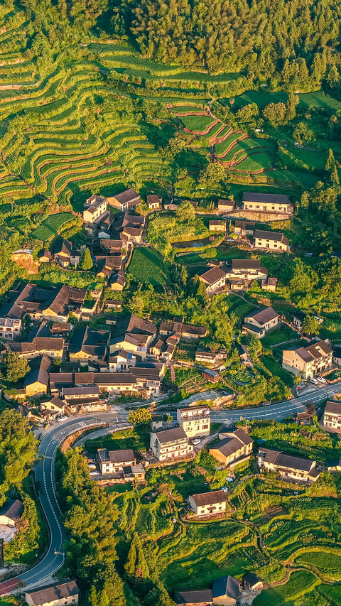 The first terraced fields in east china preview
