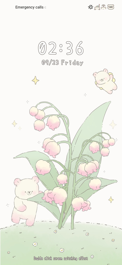 Bear and flower preview