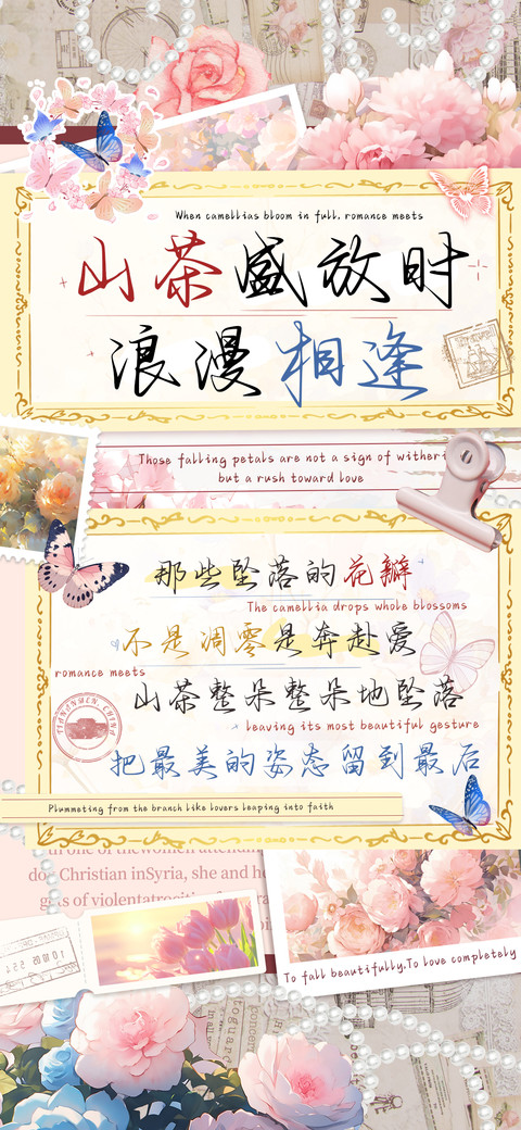 山茶盛放时浪漫相逢 preview