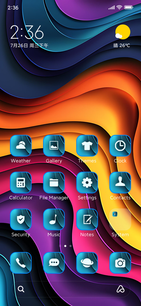 colorful pattern preview