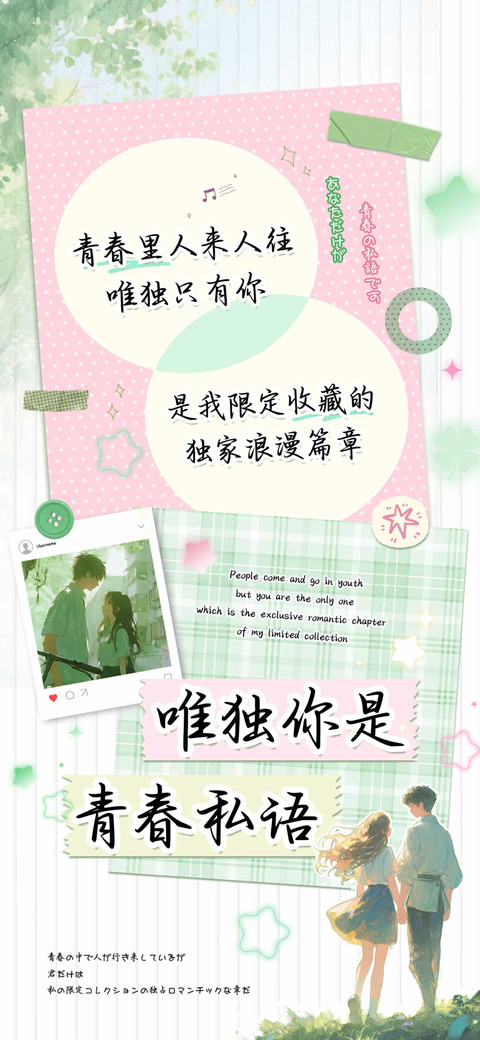 唯独你是青春私语 preview