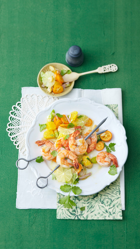 Lemon potpourri with shrimps preview