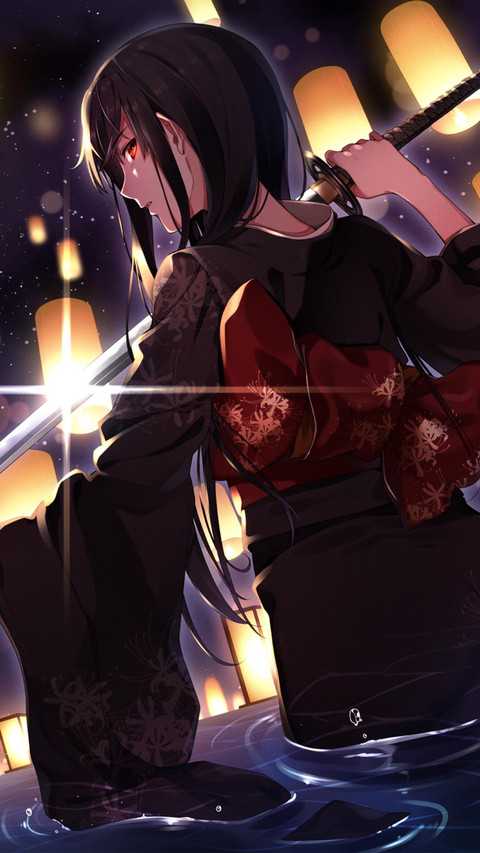 持剑的少女 preview