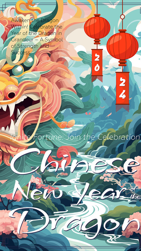 Happy Chinese New Year of the Dragon preview