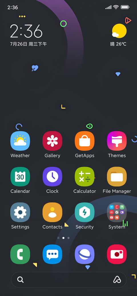 Proxima UI preview